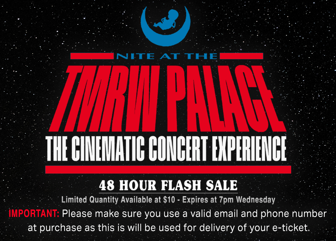 NITE AT THE TMRW PALACE - General Admission Ticket